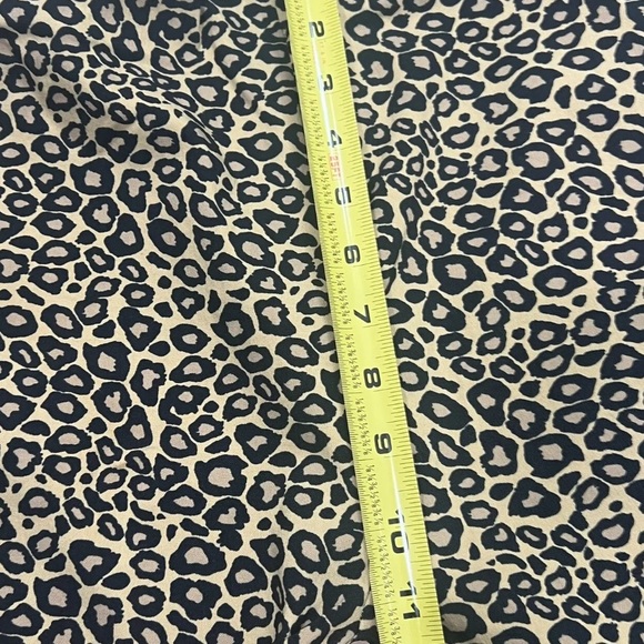 Who What Wear. Womens Leopard Print High Rise Pull on stretch pants Size 12 - Picture 6 of 8
